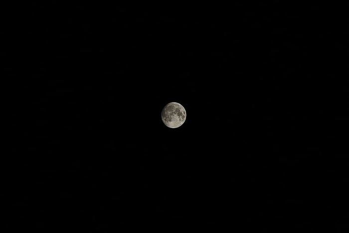 黑色，灰色，月亮，夜晚，天空，太空，天文学，自然之美