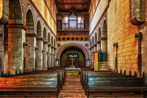 教堂，宗教，长椅，教堂长椅，建筑，信仰，修道院，建筑