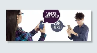 男，女，手持，智能手机，通信，智能手机，手机，手机