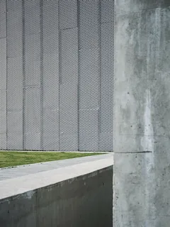 无标题，屏风，植物，草，墙，混凝土，绿色，砖