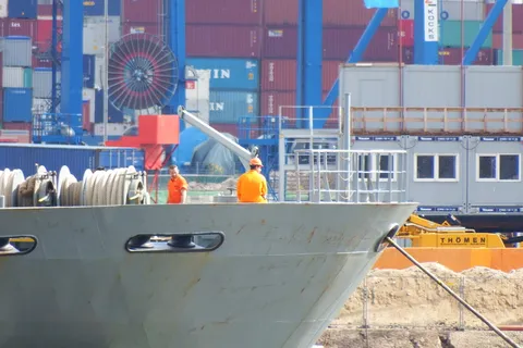 水手、船舶、港口、建筑、防护、工作、职业、航海船舶