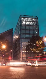 夜间车辆延时摄影 夜间车辆延时摄影