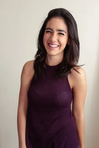 女孩，快乐，穿孔，肖像，微笑，牙齿，女人，微笑