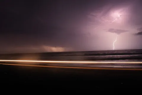 雷击天空摄影 雷击天空摄影