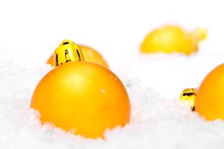 背景，球，装饰品，球，装饰品，圣诞节，特写，12月