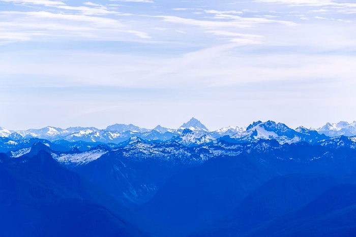 无标题，山，高地，云，天空，顶峰，山脊，风景