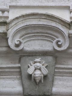 罗马，蜜蜂，建筑，蜜蜂，正面，石头，艺术和工艺，没有人