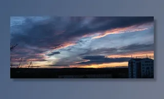 黄昏，云朵，日落，夜空，天空，戏剧性的天空，云天，自然之美