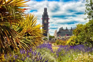 伦敦、大本、英国、城市、议会、建筑、时钟、建筑