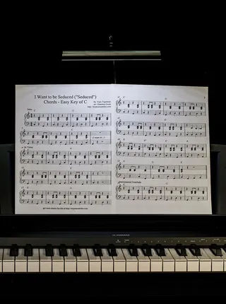 电子，键盘，乐谱，钢琴课，音乐，钢琴，钢琴家，练习