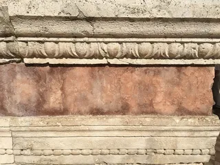 墙，考古学，专栏，服装，服装，大教堂，斯波莱托大教堂，华丽