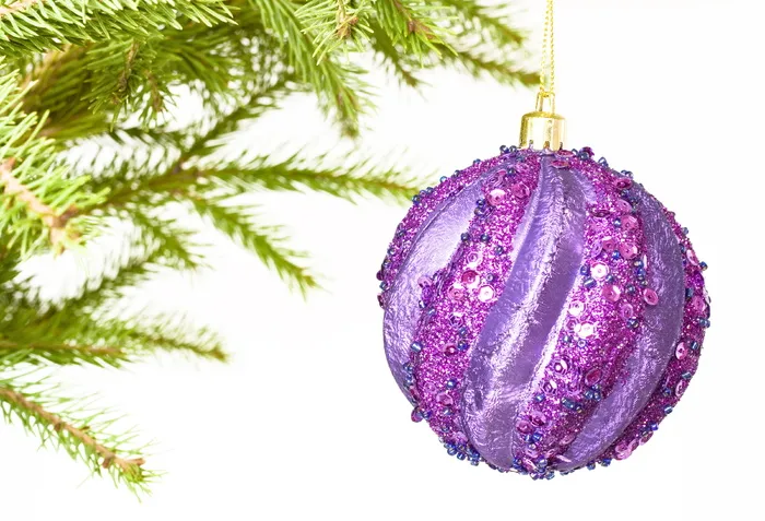 球, 树枝, 树, 饰品, 红色, 绿色, 松树, 云杉