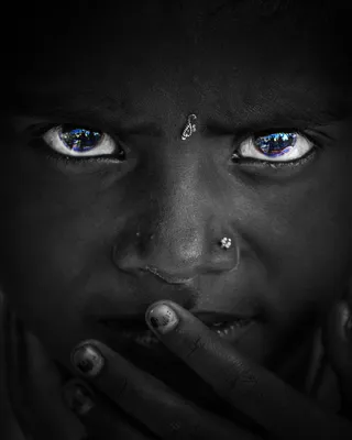 灰色，比例照片，女孩，肖像，人物，儿童，成人，男孩