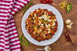 披萨，面团，产品照片，食物，摄影，美味，胡椒，面包店