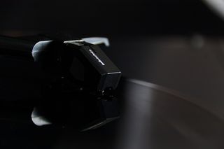 黑色转盘，板，转盘，乙烯基，客户，捡拾器，针，凹槽