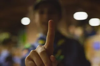 食指阴影景深摄影