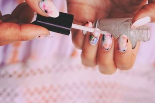 使用指甲油的人