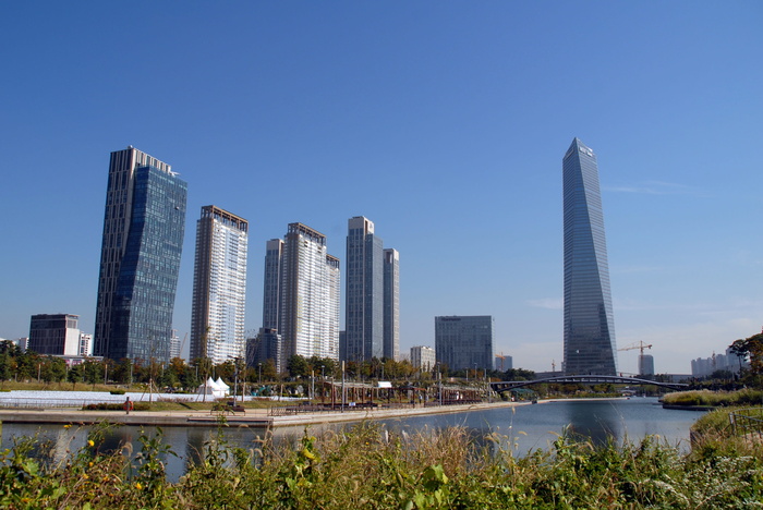 韩国仁川松岛，韩国仁川松岛，建设，松岛*公园，公园，0元海水
