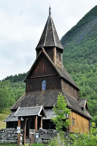 stave church，挪威，名胜，木制教堂，著名，建筑，令人印象深刻，骨灰盒
