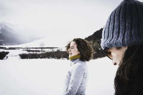 凉爽清新的空气给我们能量