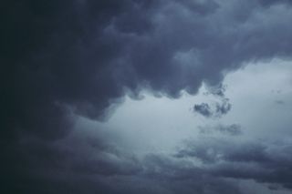 丹佛，美国，云，黑暗，穆迪，社论，自然，草原