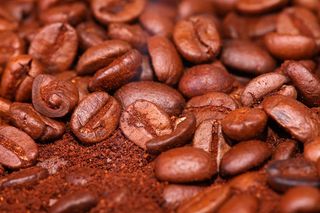 豆、背景、宏、图案、食物、饮料、深色、摄影