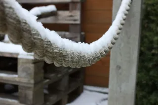 木材、工业、绳索、模糊、特写、日光、焦点、户外