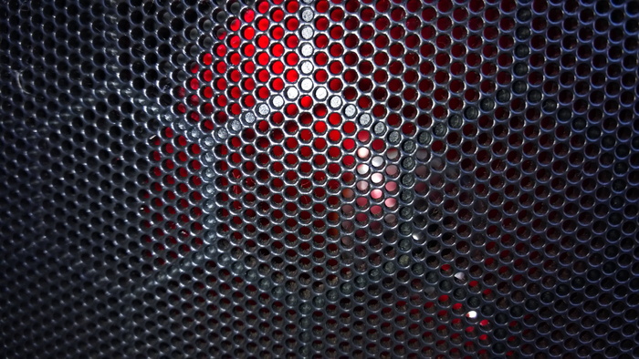 声音, 扬声器, 网, 红色, 穿孔, 全画幅, 特写, 背景