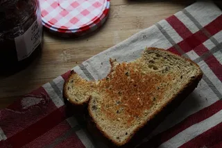 厨房，果酱罐，食品，健康，果酱三明治，三明治，面包，食品和饮料