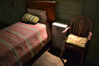 精心布置的房间，灯光，精心布置的，房间，床，卧室，公寓