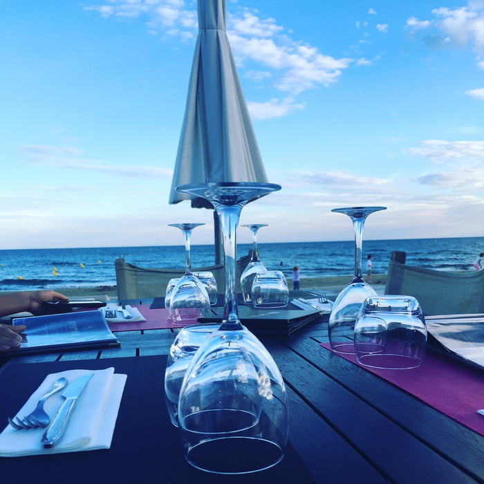 清澈，酒杯，身体，水，海滩，餐厅，夏天，旅行