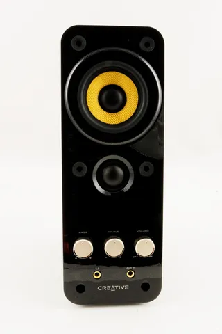 多媒体, 扬声器, 电脑, 多媒体, 扬声器, 电脑扬声器, 音量, 低音, 高音