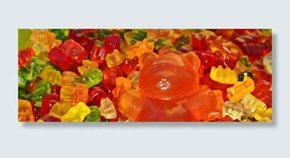 巨型橡胶, 巨人, 橡胶, 熊, Gummibär, 巨型橡胶熊, gummibärchen, 水果胶