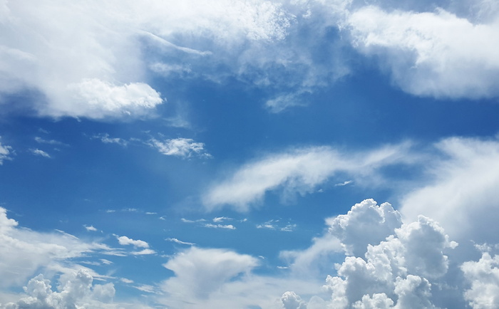 白天的云，天空，云，大气，空气，氧气，dom，天蓝色