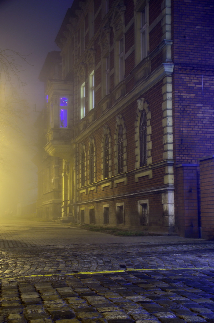 波兰，卡托维兹，城市，建筑，建筑，街道，下午，天气