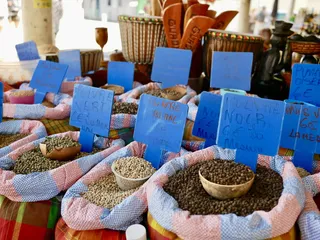 植物、食物、农产品、人、人、蔬菜、市场、粮食