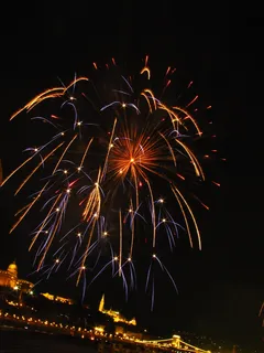 烟花,假日,灯光,尼斯,布达城堡,链桥,夜晚,烟花 烟花,假日,灯光,尼斯,布达城堡,链桥,夜晚,烟花