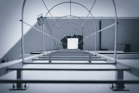 *、通道、钢、金属、建筑、建筑、设施、建筑结构