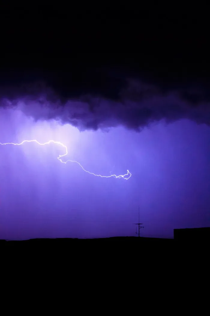 闪电标记, 雷暴, 闪电, 迅雷, 风暴, 雷声, 风暴, 雨, 风