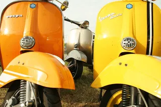 vespa、piaggio、roller、摩托车、cult、flitzer、retro、vehicle