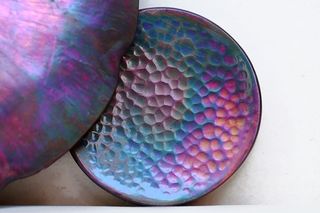 花，花，铜，茶，茶道，颜色，手工制作，艺术