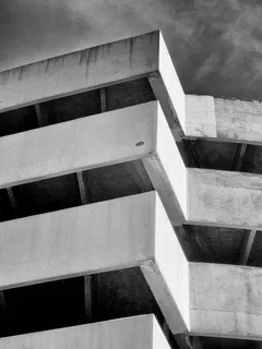 建筑，停车，建筑，建筑结构，建筑外观，无人，模式