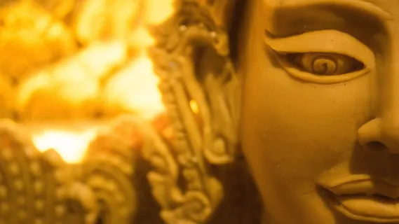 佛像，佛教，蜡烛生日，蜡烛，美丽，艺术，生活，文化