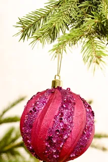 背景, 球, 玩具, 蓝色, 模糊, 光明, 庆祝活动, 圣诞节