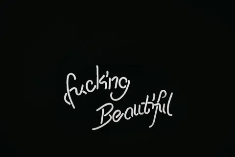 文字，手写，霓虹灯，书法，字母表，脸，字母，老师