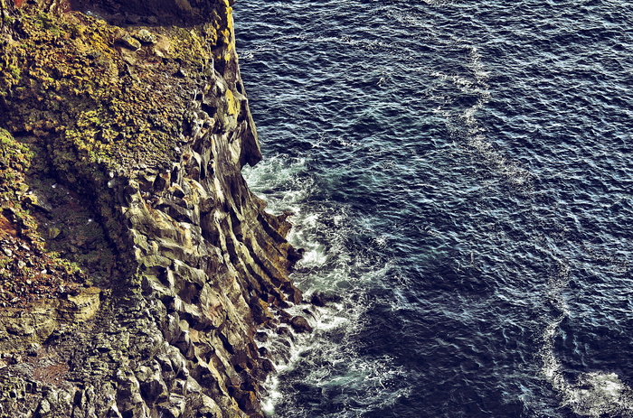 山，旁边，身体，水，自然，景观，海洋，海洋