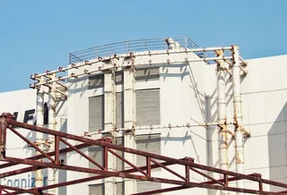 白色混凝土建筑，建筑，印度，脚手架，海得拉巴，建筑，运输，船