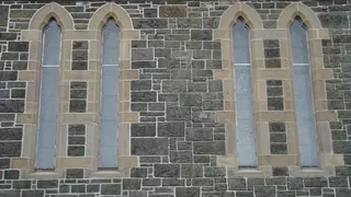 砖，砌体，砌砖，窗户，框架，建筑结构，建筑外观