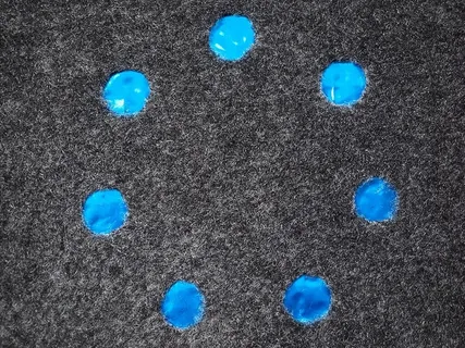 地区，点，面料，毛毡，约，图案，蓝色，多色