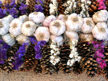 大蒜，香料，芳香，健康，香料，蔬菜，大蒜丁香，药用植物